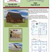 Chatham Cabin Floor Plan - Panelized or Solid Log Cape Camp Design Package