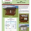 Meadow Cabin Floor Plan - Panelized or Solid Log Ranch Camp Design Package