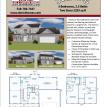 Starling House Floor Plan - Panelized or Solid Log Ranch 2 Story Design Package